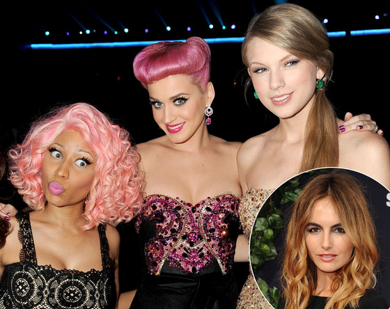 Camilla Belle, Nicki Minaj, Katy Perry, Taylor Swift Camilla Belle, Nicki Minaj, Katy Perry, Taylor Swift